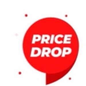 Red Price Drop Sign
